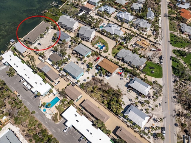 5041 N Beach Road 2A And 2B, Englewood, FL 34223 - aerial view of property and surrounding area with a pool area