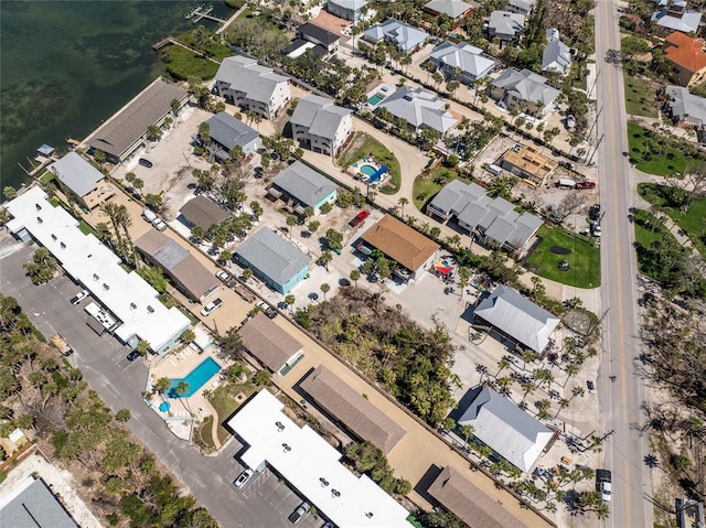 5041 N Beach Road 2A And 2B, Englewood, FL 34223 - aerial view of property and surrounding area with a pool