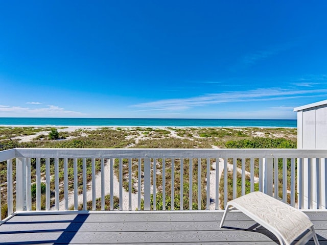 420 Gulf Blvd Unit 4, Boca Grande, FL 33921 - balcony with view of water and beach