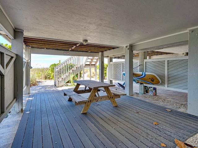 420 Gulf Blvd Unit 4, Boca Grande, FL 33921 - deck with stairway