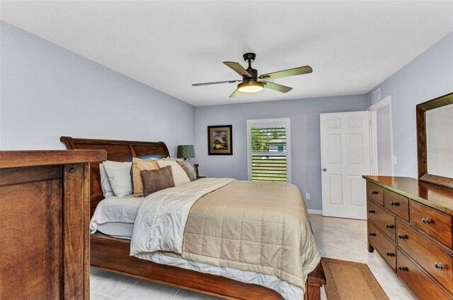 2678 Alva St, North Port, FL 34291 - bedroom featuring ceiling fan