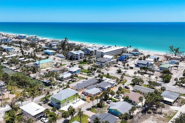 115 Friendship Ln, Englewood, FL 34223 - drone / aerial view of waterfront with a beach
