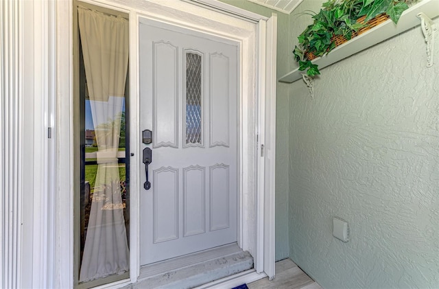 9869 Gulfstream Blvd, Englewood, FL 34224 - entrance to property with crawl space
