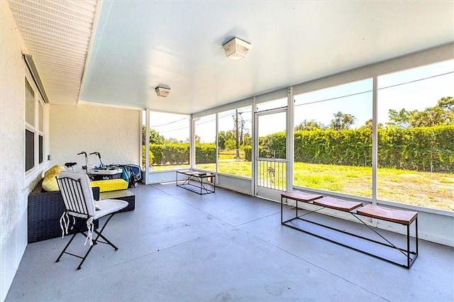 305 E Wentworth Cir, Englewood, FL 34223 - view of unfurnished sunroom