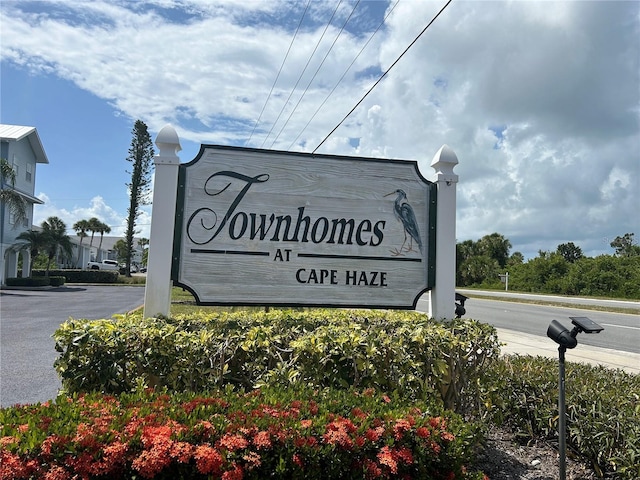 3929 Cape Haze Dr Unit 101, Rotonda West, FL 33947 - view of community sign