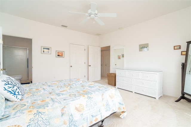 3929 Cape Haze Dr Unit 101, Rotonda West, FL 33947 - bedroom featuring carpet and a ceiling fan