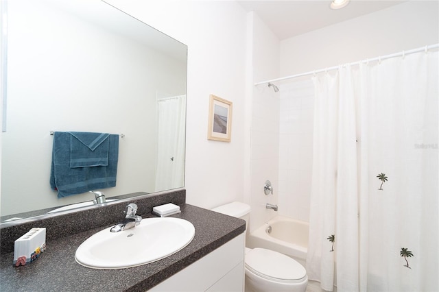 3929 Cape Haze Dr Unit 101, Rotonda West, FL 33947 - full bathroom with toilet, vanity, and shower / bath combination with curtain