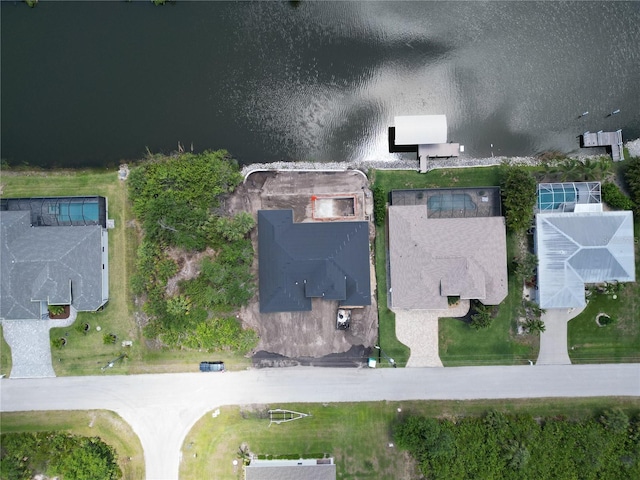 aerial view of property's location