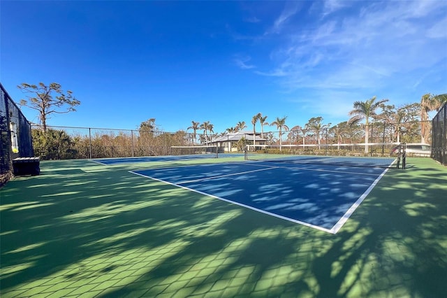 8952 Scallop Way, Placida, FL 33946 - view of tennis court