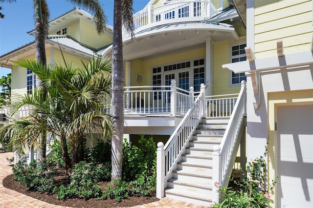 2979 Shore Ln, Boca Grande, FL 33921 - view of exterior entry featuring a garage