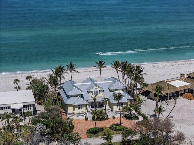 2979 Shore Ln, Boca Grande, FL 33921 - water view featuring local beach and stairs