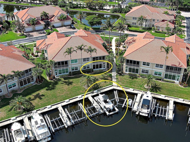 2590 Tarpon Cove Dr Unit 811, Punta Gorda, FL 33950 - aerial view of residential area with a large body of water