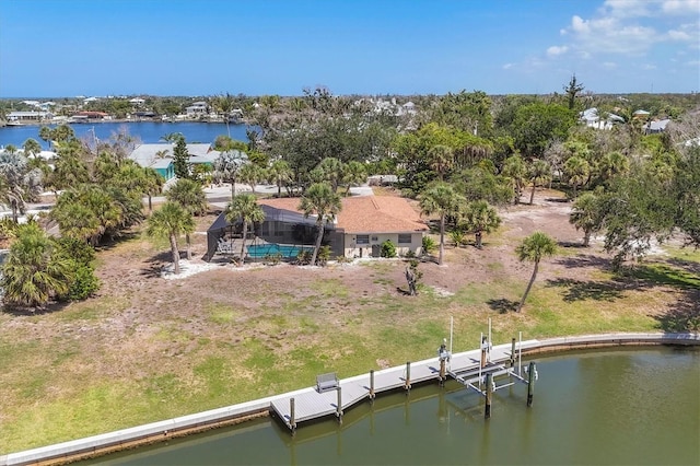 500 Green Dolphin Dr S, Placida, FL 33946 - view of subject property featuring a large body of water