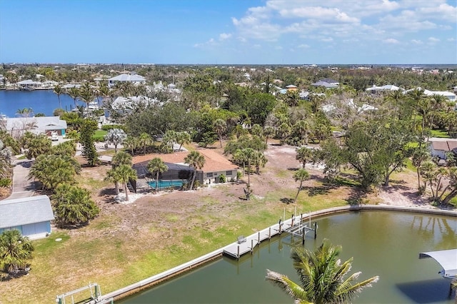 500 Green Dolphin Dr S, Placida, FL 33946 - aerial perspective of suburban area with a large body of water