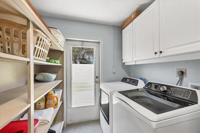 500 Green Dolphin Dr S, Placida, FL 33946 - laundry room featuring cabinet space and independent washer and dryer