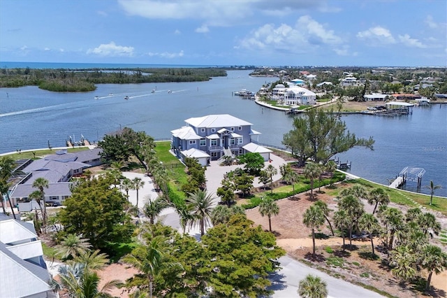 565 Green Dolphin Dr S, Placida, FL 33946 - drone / aerial view of a nearby body of water