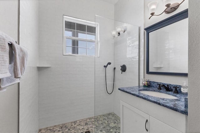 565 Green Dolphin Dr S, Placida, FL 33946 - bathroom with vanity and a walk in shower