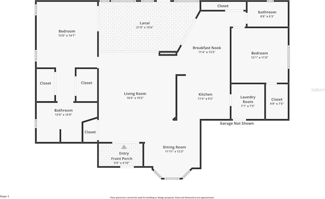 23 Bunker Cir, Rotonda West, FL 33947 - room layout