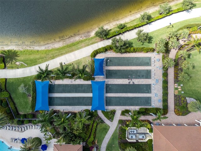 13859 Vadini St, Venice, FL 34293 - drone / aerial view