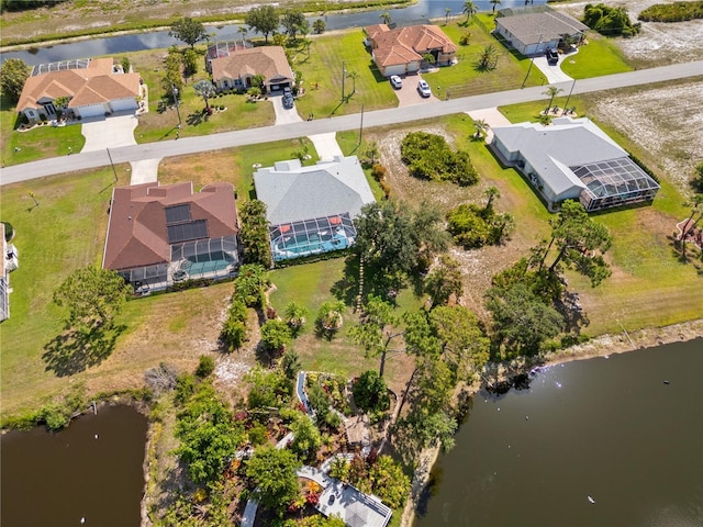 116 Tournament Rd, Rotonda West, FL 33947 - aerial view of residential area featuring a large body of water