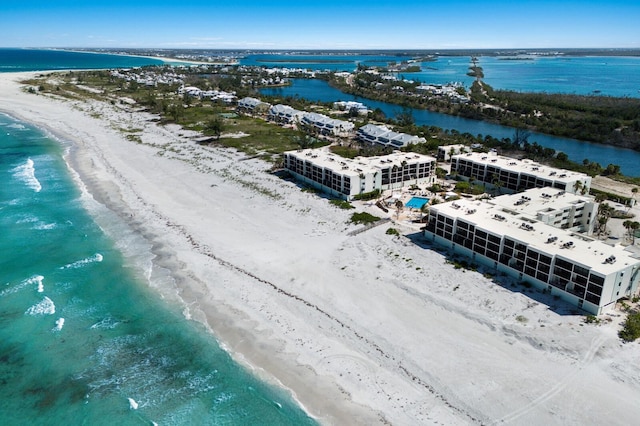 5700 Gulf Shores Dr Unit B-137, Boca Grande, FL 33921 - drone / aerial view of waterfront with a beach