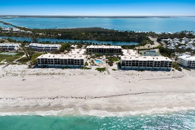 5700 Gulf Shores Dr Unit B-137, Boca Grande, FL 33921 - bird's eye view of waterfront with a beach