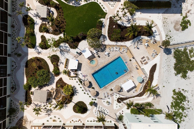 5700 Gulf Shores Dr Unit B-137, Boca Grande, FL 33921 - drone / aerial view of a pool area