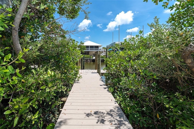 180 N Gulf Blvd Unit 5, Placida, FL 33946 - dock featuring a water view