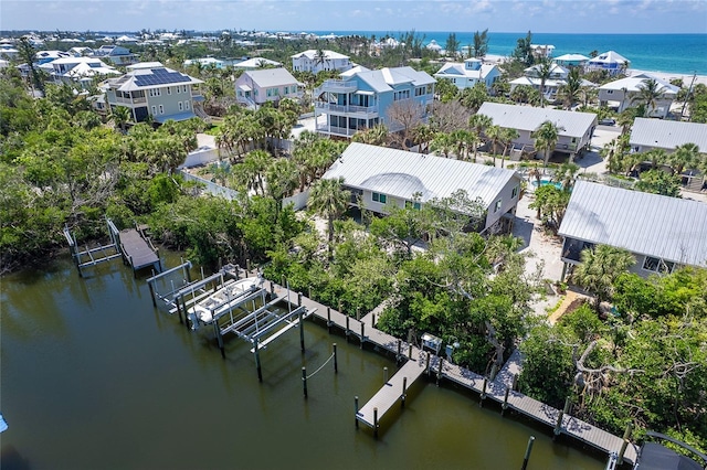 180 N Gulf Blvd Unit 5, Placida, FL 33946 - aerial view of a large body of water