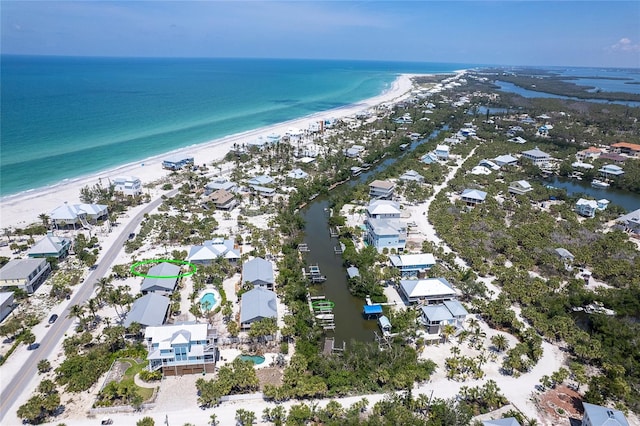 180 N Gulf Blvd Unit 5, Placida, FL 33946 - aerial view of property's location with unending shoreline and nearby suburban area