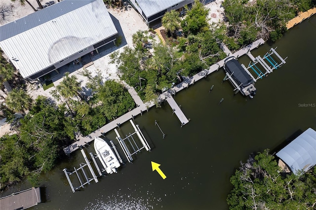 180 N Gulf Blvd Unit 5, Placida, FL 33946 - view from above of property with a large body of water