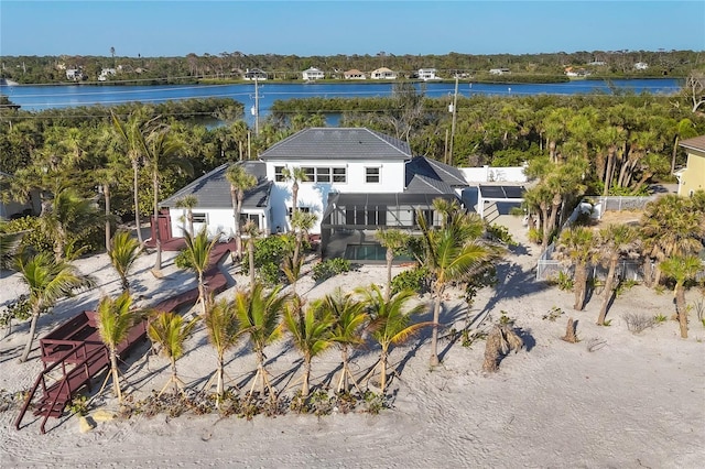 8500 Manasota Key Rd, Englewood, FL 34223 - view of subject property featuring a nearby body of water
