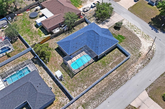 5510 Moongate Rd, Spring Hill, FL 34606 - aerial view of a pool area