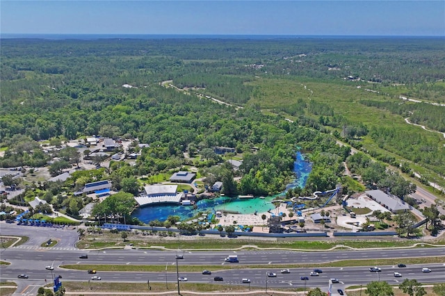 5510 Moongate Rd, Spring Hill, FL 34606 - drone / aerial view of a heavily wooded area