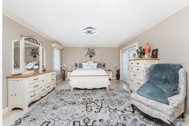 209 Fairway Rd, Rotonda West, FL 33947 - bedroom featuring crown molding and baseboards