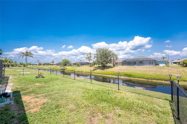 209 Fairway Rd, Rotonda West, FL 33947 - view of yard with a water view