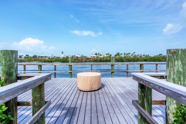 11100 Hacienda Del Mar Blvd Unit G-304, Placida, FL 33946 - dock featuring a deck with water view
