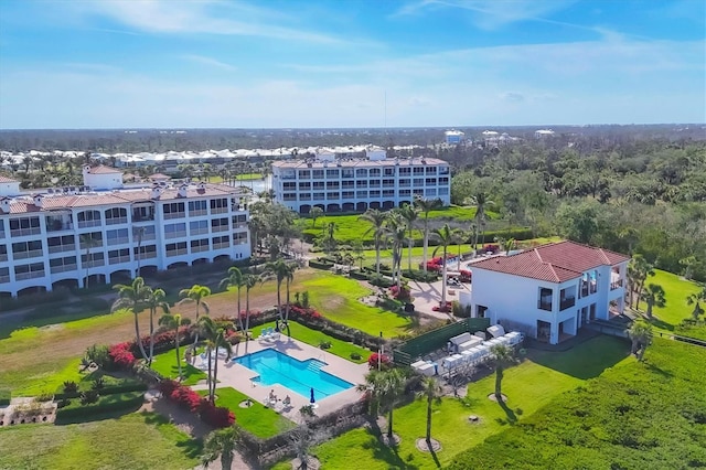 11100 Hacienda Del Mar Blvd Unit G-304, Placida, FL 33946 - drone / aerial view of a pool