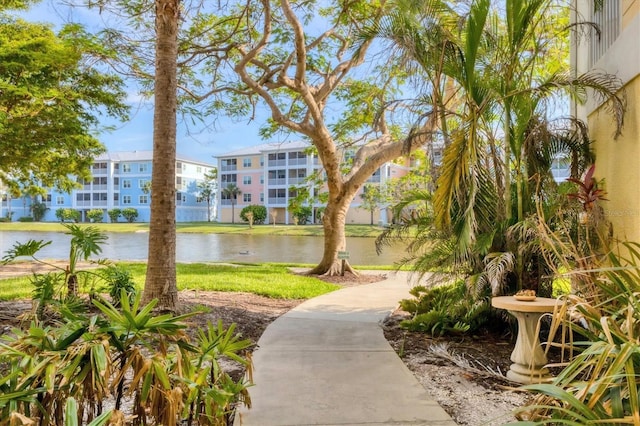 8411 Placida Rd Unit 404, Placida, FL 33946 - view of home's community with a yard and a water view