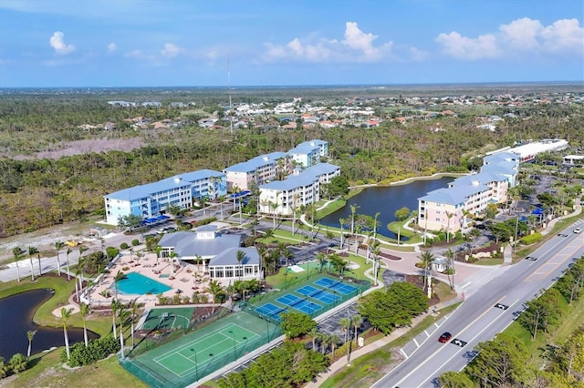 8411 Placida Rd Unit 404, Placida, FL 33946 - aerial view of a large body of water and apartment complex