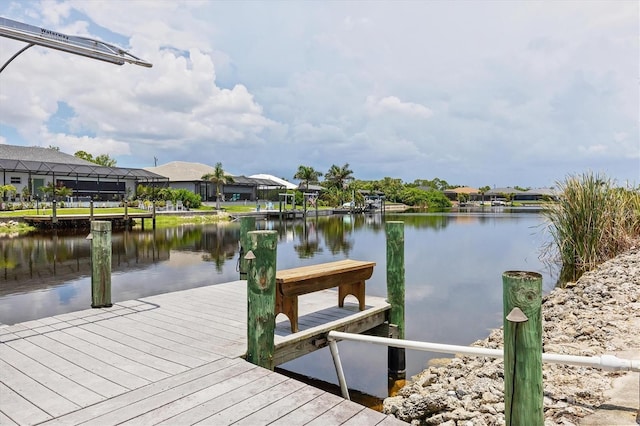 8127 Consul St, Port Charlotte, FL 33981 - dock with a water view
