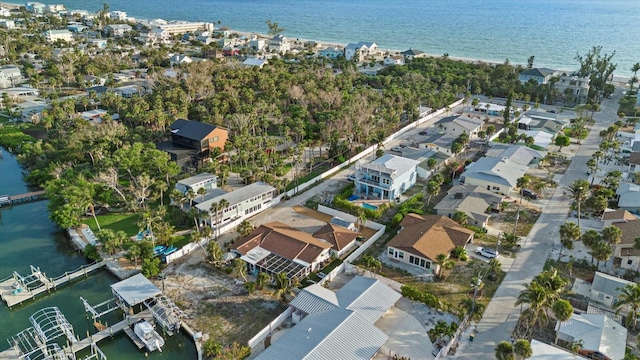7530 Whitcomb St, Englewood, FL 34223 - aerial view of property's location with a nearby body of water and nearby suburban area