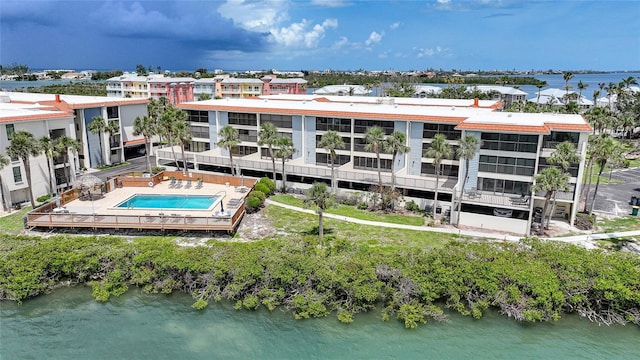 1501 Beach Rd Unit 310, Englewood, FL 34223 - back of property with a water view