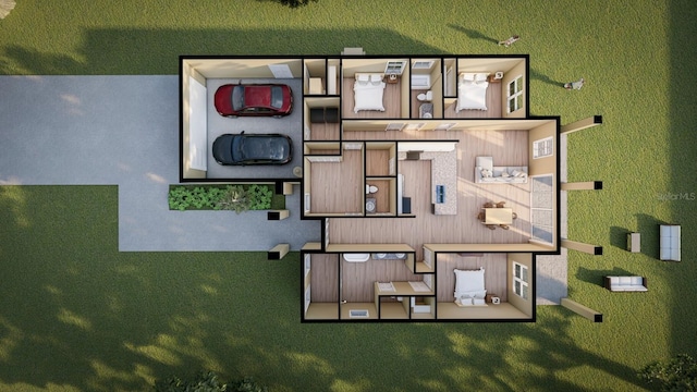 311 Yule St, Port Charlotte, FL 33953 - room layout