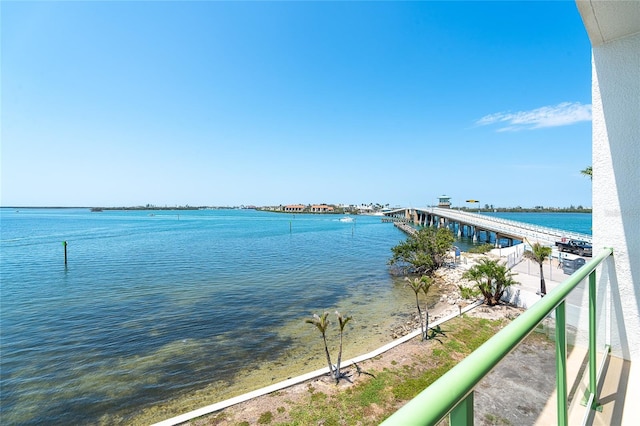1375 Beach Rd Unit 201, Englewood, FL 34223 - water view with a notable bridge