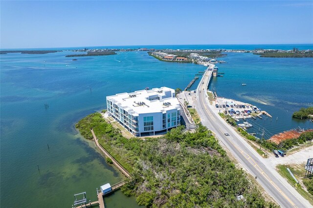 1375 Beach Rd Unit 201, Englewood, FL 34223 - aerial view of a large body of water
