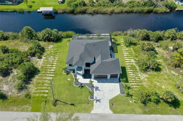 10454 Atenia St, Port Charlotte, FL 33981 - aerial view of property and surrounding area featuring a nearby body of water