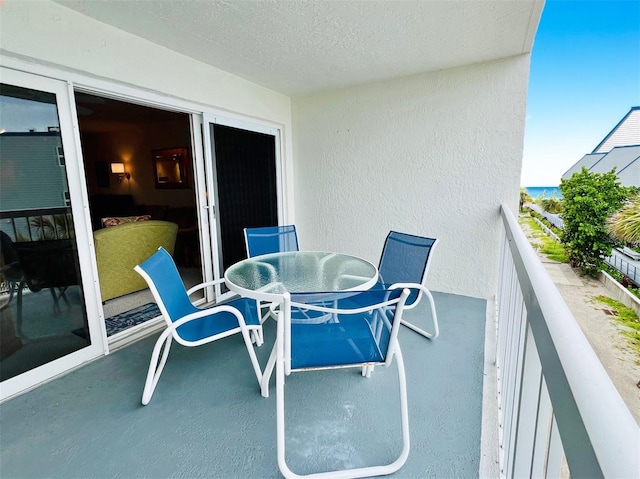 2380 N Beach Rd Unit 210, Englewood, FL 34223 - balcony with outdoor dining space