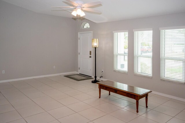 21 Sportsman Way, Rotonda West, FL 33947 - entrance foyer featuring ceiling fan and baseboards