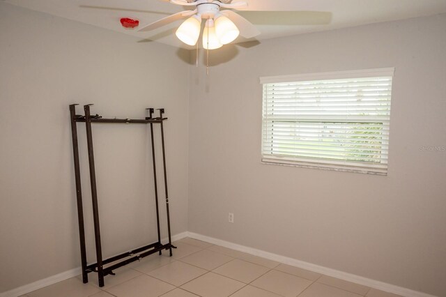 21 Sportsman Way, Rotonda West, FL 33947 - spare room with a ceiling fan and baseboards